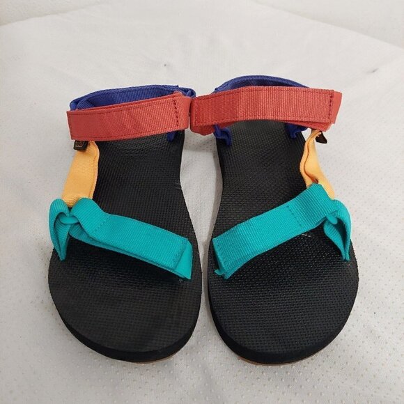 Teva Original Universal Men's Bright Retro Multi Casual Lifestyle Sandals Sz 11 - Picture 4 of 9